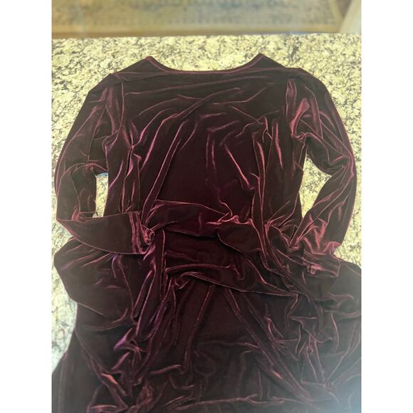 Soft surroundings women’s velvet dress size 3x with pockets - Picture 10 of 13